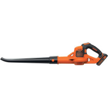 Black+Decker Leaf Blower, Powerconnect System, Blowing Speed 280 Km/h, Ergonomic Handle, GWC1820PCB-XJ, 1 Year Warranty