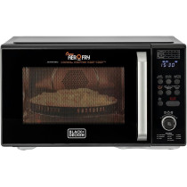 Black+Decker 4 In 1 Digital Microwave Oven With Air Fryer, Grill And Convection, 29L, Black, MZAF2910-B5, 1 Year Warranty
