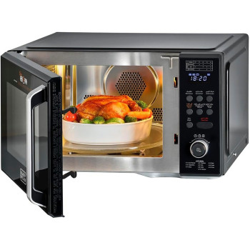 Black+Decker 4 In 1 Digital Microwave Oven With Air Fryer, Grill And Convection, 29L, Black, MZAF2910-B5, 1 Year Warranty
