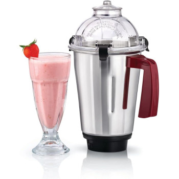 Black+Decker 3 In 1 Multifunctional 750W Mixer Grinder, 3 Jars Set, Blender, Wet And Dry Grinder And Chutney Jar, MG750-B5, 1 Year Warranty