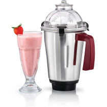 Black+Decker 3 In 1 Multifunctional 750W Mixer Grinder, 3 Jars Set, Blender, Wet And Dry Grinder And Chutney Jar, MG750-B5, 1 Year Warranty