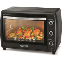Black+Decker 2200W, 70L, Toaster Oven, 90-230 Temp Setting, Double Grill With Convection And Glass Door For Safety, Multiple Accessories Toasting Baking Broiling, TRO70RDG-B5, 1 Year Warranty