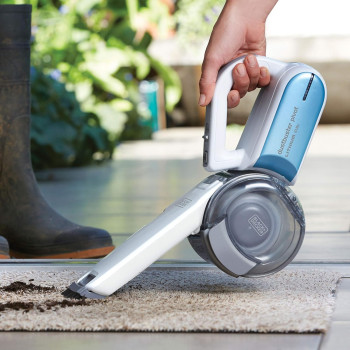 Black+Decker Cordless Dustbuster Pivot Handheld Vacuum Cleaner, 10.8 V, 1.5 Ah Li-Ion Battery With Charging Base, 440ml, 20 Air Watts Suction Power Light, PV1020L-B5, 1 Year Warranty