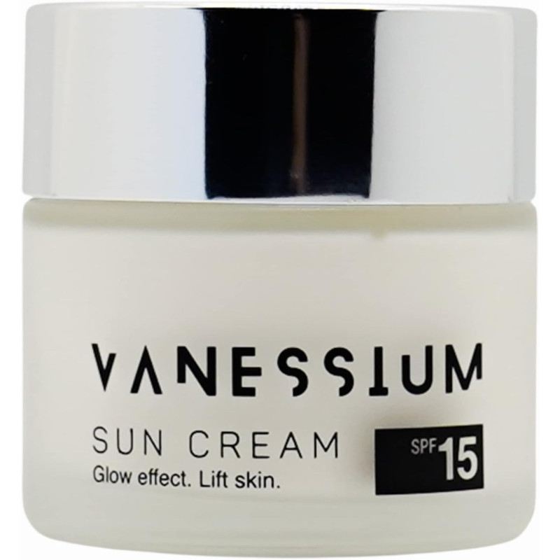 Vanessium Sun Cream SPF15 Glow Effect, Lift Skin, 50 Ml