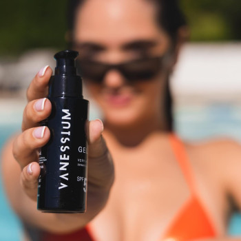Vanessium Gel Cream SPF50+, Non Greasy Gel-Cream Texture, Water Resistant, 50 Ml