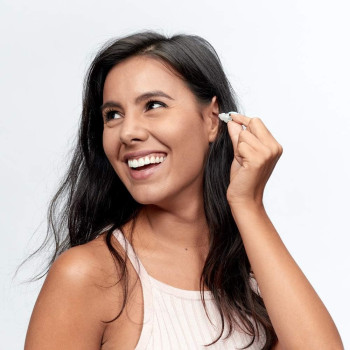 Alpine Partyplug Party Earplugs Hypoallergenic Reusable Musician Ear Plugs For Noise Reduction, Transparent, 1 Pair