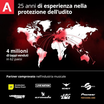 Alpine Partyplug Party Earplugs Hypoallergenic Reusable Musician Ear Plugs For Noise Reduction, Transparent, 1 Pair