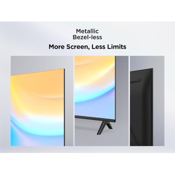TCL 32 Inch Full Frameless HD LED Smart TV, Android TV, Google Assistant, Dolby Audio Sound, Netflix, Youtube, Micro Dimming and Google Play Store, 32S5400AF