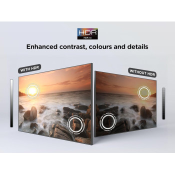 TCL 32 Inch Full Frameless HD LED Smart TV, Android TV, Google Assistant, Dolby Audio Sound, Netflix, Youtube, Micro Dimming and Google Play Store, 32S5400AF