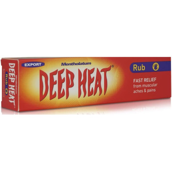 Mentholatum Deep Heat Rub, Fast Relief From Muscular Aches And Rheumatic Pains, 35G