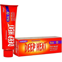 Mentholatum Deep Heat Rub, Fast Relief From Muscular Aches And Rheumatic Pains, 35G