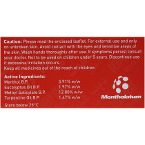 Mentholatum Deep Heat Rub, Fast Relief From Muscular Aches And Rheumatic Pains, 35G