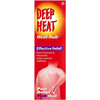 Mentholatum Deep Heat, Fast Relief Rub, Deep Freeze Cold Gel, 100G