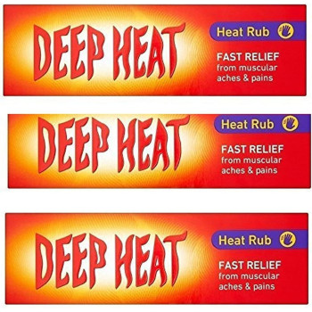 Mentholatum Deep Heat Rub, Fast Relief From Muscular Aches And Rheumatic Pains, 67G