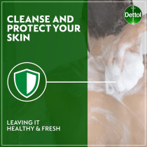 Dettol Original Shower Gel And Body Wash, Pine Fragrance For Effective Germ Protection And Personal Hygiene, Pack Of 2, 500Ml Each