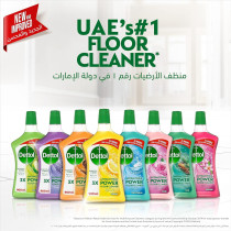 Dettol Antibacterial Power Floor Cleaner, Kills 99.9 Percentage Of Germs, Lavender Fragrance, Can Be Paired With Vacuum Cleaner For Cleaner And Shinier Floors, 900 Ml