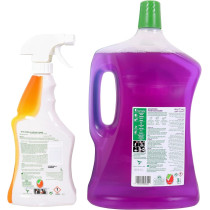 Dettol Lavender Antibacterial Power Floor Cleaner With 3 Times Powerful Cleaning 3L Plus Lemon Healthy Home All Purpose Cleaner Trigger 500Ml