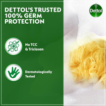 Dettol Original Anti-Bacterial Bathing Soap Bar For Effective Germ Protection And Personal Hygiene, Protects Against 100 Illness Causing Germs, Pine Fragrance, 165G, Pack Of 4
