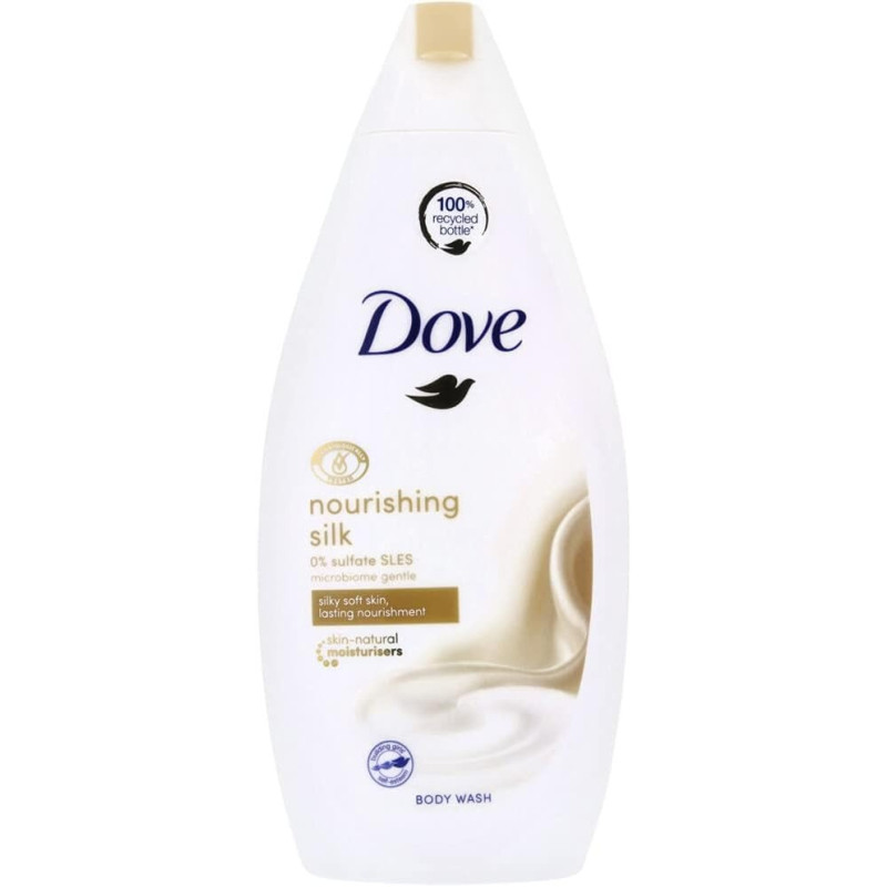 Dove Silk Glow Nourishing Body Wash, Pack Of 3, 500 Ml Each