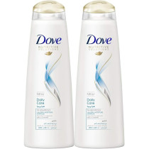 Dove Shampoo Daily Care, Smooth, Soft And Manageable, Pack Of 2, 400Ml Each