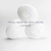 Dove Moisturising Soap Bar Nourishing Formula For All Skin Types, Original, ¼ Moisturising Cream, Pack Of 12, 135 Gm Each