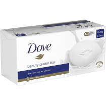 Dove Original Beauty Bar Soap With Moisturising Cream Pack Of 6, 90 G Each