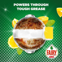 Fairy Plus Lemon Dishwashing Liquid Soap With Alternative Power To Bleach, Pack Of 3, 600 Ml Each