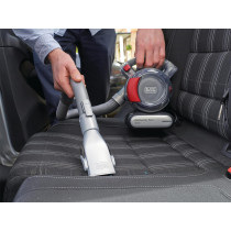 Black+Decker 12V Flexi Auto Dustbuster Handheld Vacuum For Cars, Red/Grey, PD1200AV-XJ, 1 Year Warranty