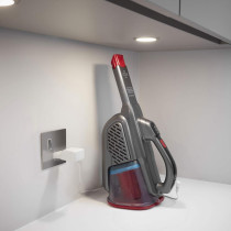 Black+Decker Cordless Dustbuster Handheld Vacuum Cleaner, 12 V, Titanium/Red, â€ŽBHHV315J-GB, 1 Year Warranty
