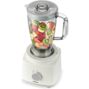 Kenwood Food Processor 750W Multi-Functional With 3 Interchangeable Disks, Blender, Whisk, Dough Maker, White, ‎FDP03, 1 Year Warranty