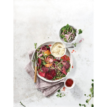 Kenwood Food Processor 750W Multi-Functional With 3 Interchangeable Disks, Blender, Whisk, Dough Maker, White, ‎FDP03, 1 Year Warranty