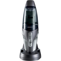 Kenwood Cordless Vacuum Cleaner, Cordless Handheld, 14.8V Lithium Battery, 500ML Dust Capacity, 120ML Liquid Capacity, Crevice Tools, Brush Nozzle, Squeege, Black/Grey, â€ŽOWHVP19.000SI, 1 Year Warranty