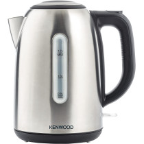 Kenwood Stainless Steel 1.7L Cordless Electric Kettle 2200W With Auto Shut-Off And Removable Mesh Filter, Silver/Black, ZJM01.A0BK, 1 Year Warranty