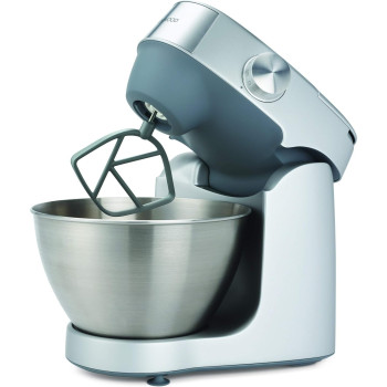 Kenwood Stand Mixer Food Processor Kitchen Machine Prospero Plus 1000W With 4.3L SS Bowl, K-Beater, Whisk, Dough Hook, Glass Blender, Meat Grinder, Food Processor, Juicer, Multi Mill, Silver, KHC29.W0SI, 1 Year Warranty