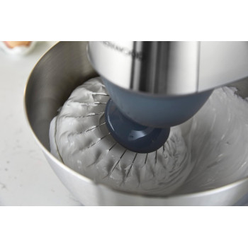 Kenwood Stand Mixer Food Processor Kitchen Machine Prospero Plus 1000W With 4.3L SS Bowl, K-Beater, Whisk, Dough Hook, Glass Blender, Meat Grinder, Food Processor, Juicer, Multi Mill, Silver, KHC29.W0SI, 1 Year Warranty