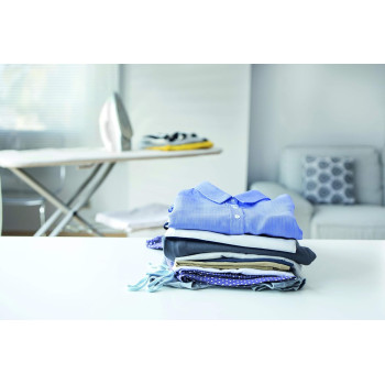 Kenwood Steam Iron 2600W With Ceramic Soleplate, Auto Shut-Off, Anti-Drip, Anti-Calc, Self Clean, Continuous Steam, Steam Burst, Spray Function, White/Blue, STP75.000WB, 1 Year Warranty