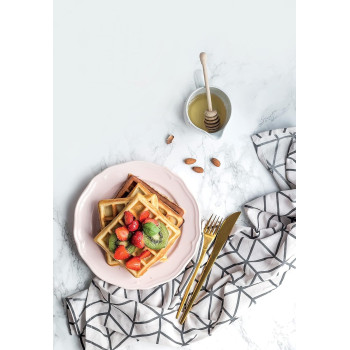 Kenwood 3-In-1 Sandwich Maker, Waffle Maker And Grill With 3 Sets Of Non Stick Multifunctional Plates For Grilling, Toasted Sandwiches And Waffles, Silver/Black, SMM02.000SI, 1 Year Warranty