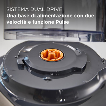 Kenwood Food Processor 800W Multi-Functional With 3 Stainless Steel Disks, Blender, Dual Metal Whisk, Dough Maker, Citrus Juicer, Silver, â€ŽFDM301SS, 1 Year Warranty