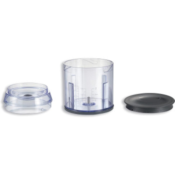 Kenwood Chopper 400W Electric Food Chopper With 500ml Bowl, Dual Speed, Stainless Steel Quad Blade, Rubber Lid, Ice Crush Function, Black, CHP40.000BK, 1 Year Warranty