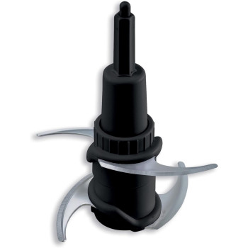 Kenwood Chopper 400W Electric Food Chopper With 500ml Bowl, Dual Speed, Stainless Steel Quad Blade, Rubber Lid, Ice Crush Function, Black, CHP40.000BK, 1 Year Warranty