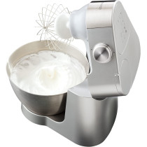 Kenwood Stand Mixer Kitchen Machine Prospero 900W With 4.3L Stainless Steel Bowl, K-Beater, Whisk, Dough Hook, Glass Blender, Meat Grinder, Food Processor,Juicer,Citrus Juicer, Multi Mill, Silver, KM287, 1 Year Warranty