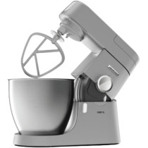 Kenwood Stand Mixer Kitchen Machine Metal Body Chef XL 1200W With 6.7L Stainless Steel Bowl, K-Beater, Whisk, Dough Hook, Blender, Silver, KVL4110S, 1 Year Warranty