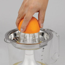 Kenwood Citrus Juicer 40W Juice Extractor With 1L Transparent Juice Jug, Stainless Steel Filter, Dust Cover, 2 Way Rotation, Cord Storage For Home, Office, Restaurant And Cafeteria, White/Clear, â€ŽJE290A, 1 Year Warranty