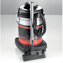 Kenwood Drum Vacuum Cleaner 2200W 25L Tank Vacuum Cleaner With 8M Extra Long Power Cord, Removable And Washable Filter, Multi Surface For Home And Office, Black/Red, VDM60.000BR, 1 Year Warranty
