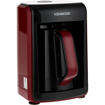 Kenwood Turkish Coffee Maker Up To 5 Cups Turkish Coffee Machine For Slowly Brewed Delicious Turkish Coffee 535W, Black/Red, CTP10.000BR, 1 Year Warranty