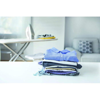 Kenwood Steam Iron 2200W With Ceramic Soleplate, Anti-Drip, Anti-Calc, Self Clean, Continuous Steam, Burst, Spray Function, White/Blue, STP60.000WB, 1 Year Warranty