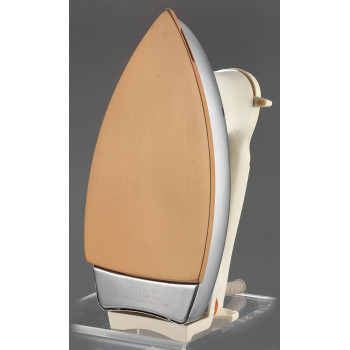 Kenwood Dry Iron Heavy Weight Iron 1200W With Ceramic Soleplate, White/Gold, DIM40.000GO, 1 Year Warranty