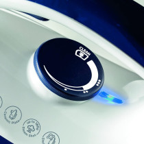 Kenwood Steam Iron Steam Station 2600W With 1.8L Water Tank Capacity, Ceramic Soleplate, 180g Steam Shot, Anti Drip, Auto Shut Off, Self Clean Function, White/Blue, SSP20.000WB, 1 Year Warranty
