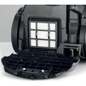 Kenwood Vacuum Cleaner 2200W Multi Cyclonic Bagless Canister 2.5L With 5M Cable, Surface, Speed Control, Hepa Filter, Anti Bacteria, Pet Care For Home And Office, Black, â€ŽVBP60.000BK, 1 Year Warranty