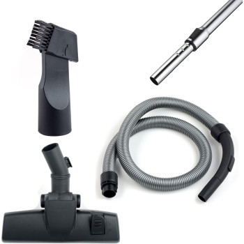 Kenwood Vacuum Cleaner 2200W Multi Cyclonic Bagless Canister 2.5L With 5M Cable, Surface, Speed Control, Hepa Filter, Anti Bacteria, Pet Care For Home And Office, Black, â€ŽVBP60.000BK, 1 Year Warranty